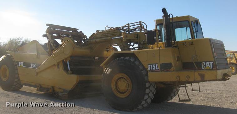 image for item L3977 1995 Caterpillar 615C Series II elevating scraper