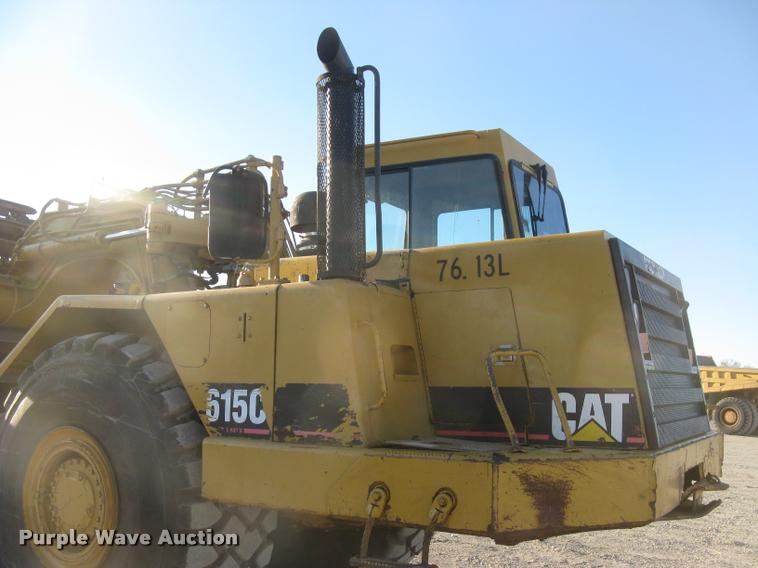 image for item L3977 1995 Caterpillar 615C Series II elevating scraper