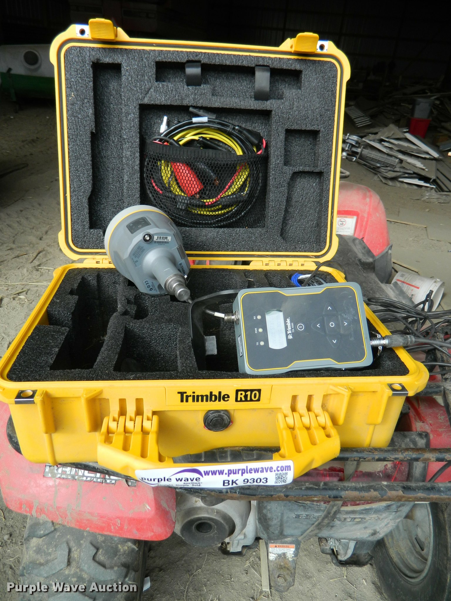 Trimble R10 GNSS surveying system in Jennings, KS Item BK9303 sold