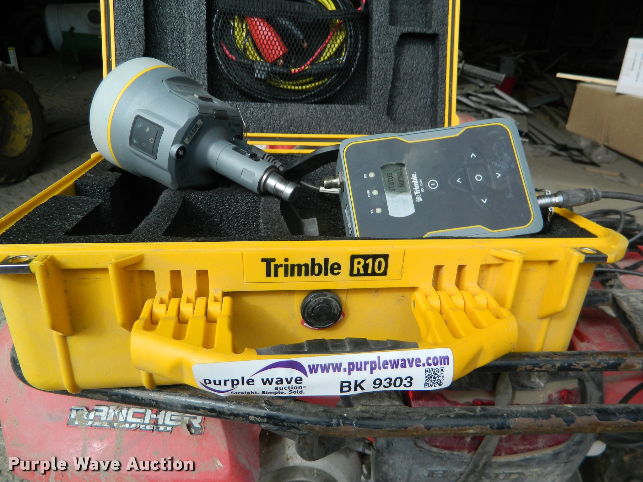 Trimble R10 GNSS surveying system in Jennings, KS Item BK9303 sold