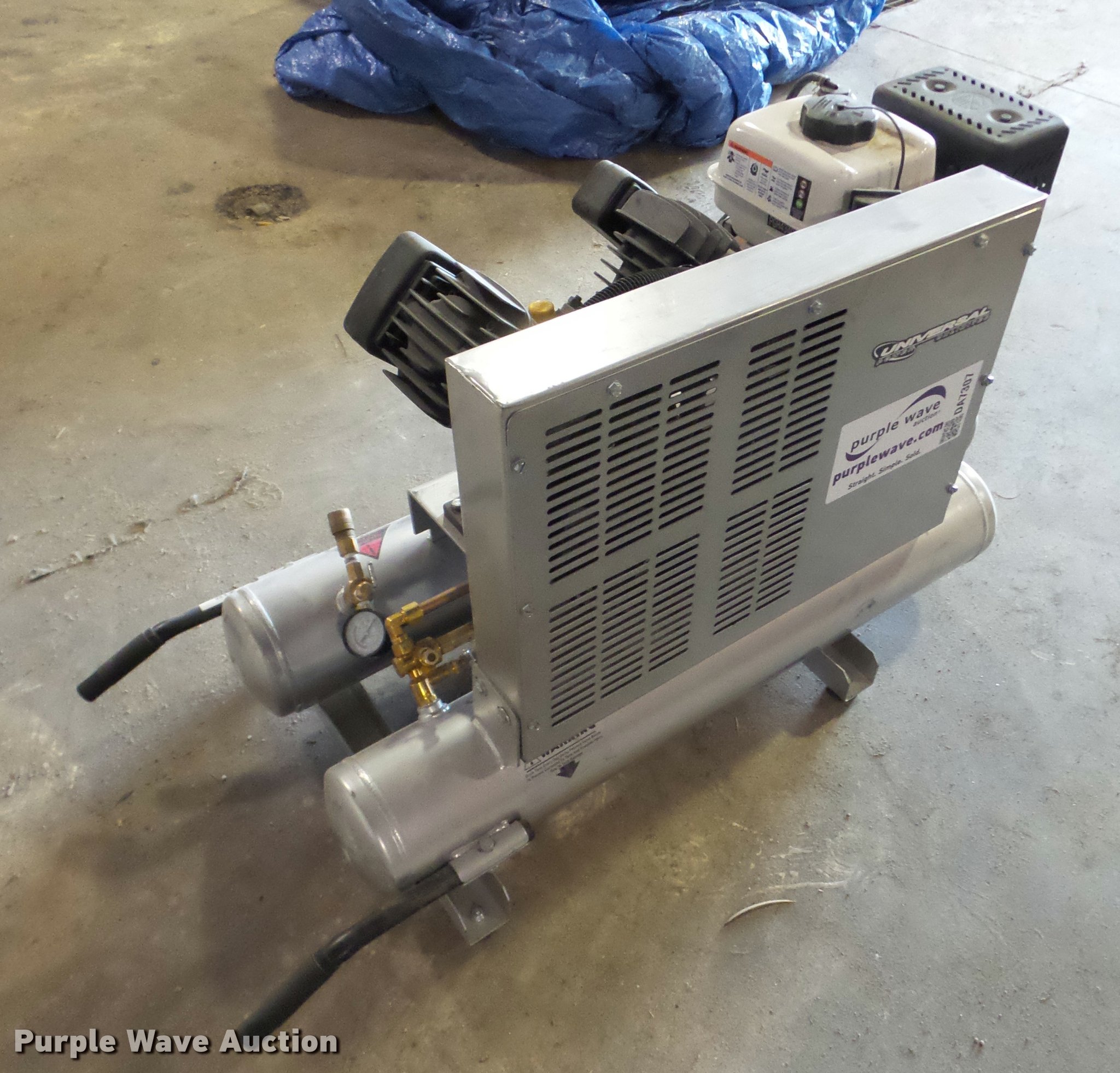 Universal air compressor in Sioux Falls, SD Item DA7307 sold Purple