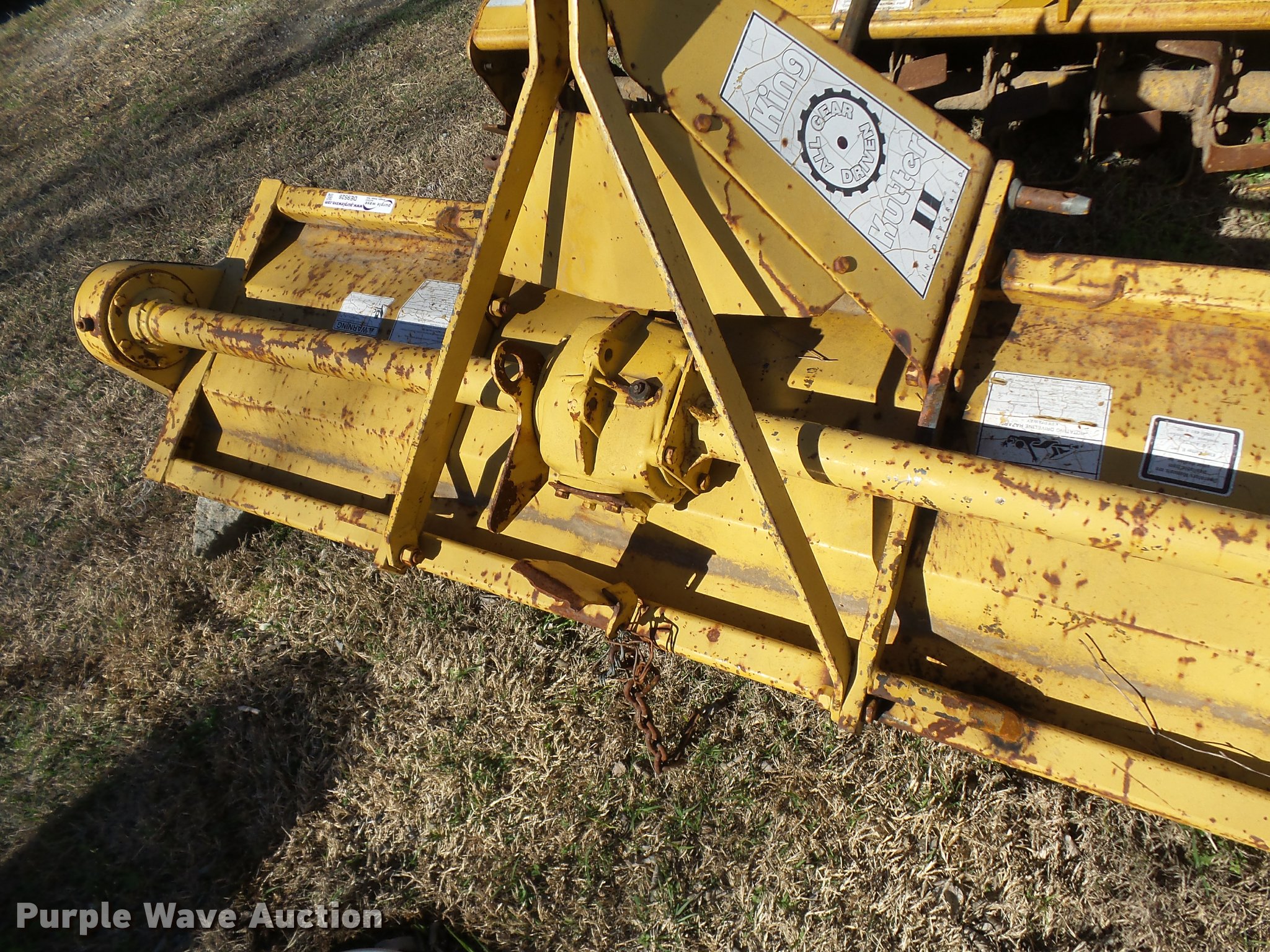 King Kutter II tiller in Bells, TX Item DE9528 sold Purple Wave