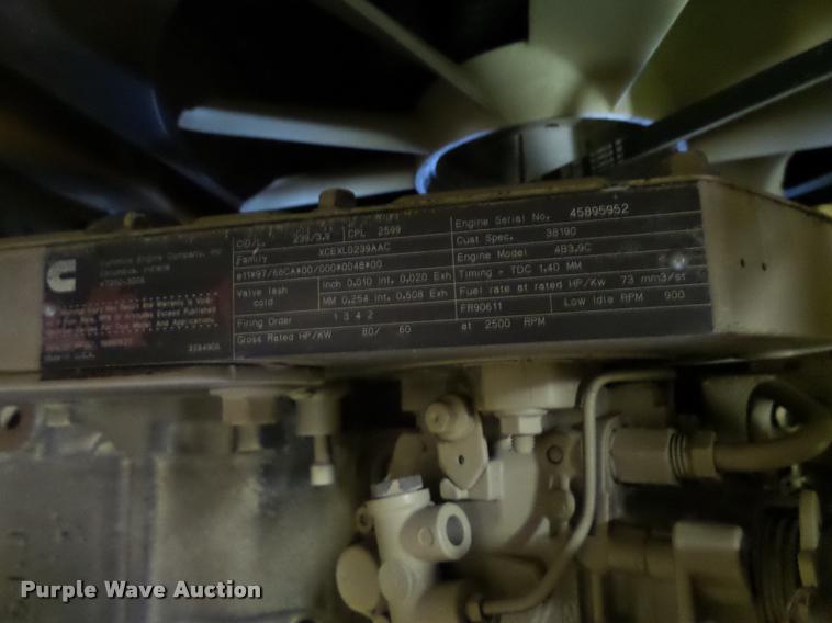 image for item AL9026 2001 Rosco RB-48 broom