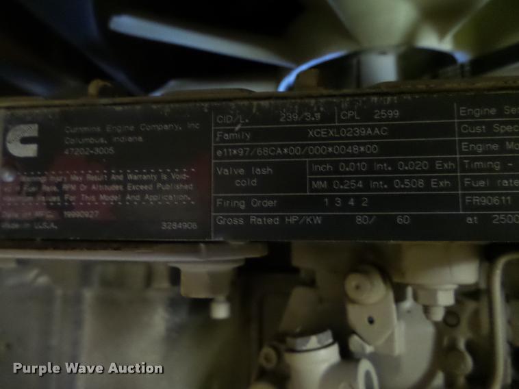 image for item AL9026 2001 Rosco RB-48 broom