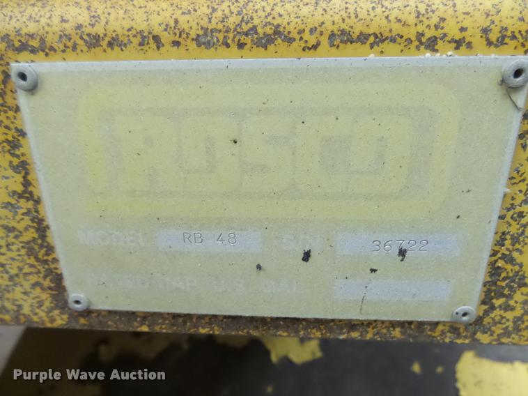 image for item AL9026 2001 Rosco RB-48 broom