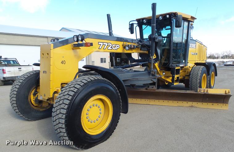 image for item AL9027 2012 John Deere 772GP motor grader