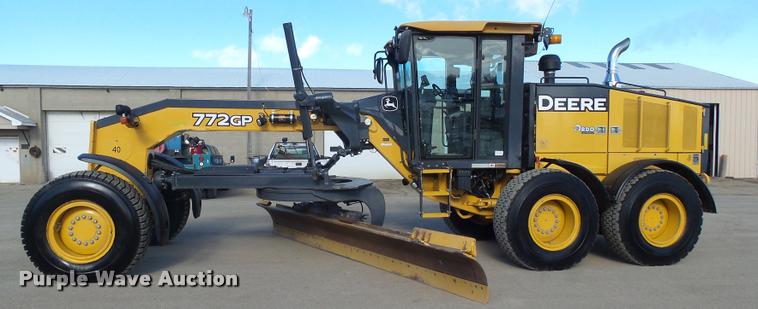 image for item AL9027 2012 John Deere 772GP motor grader