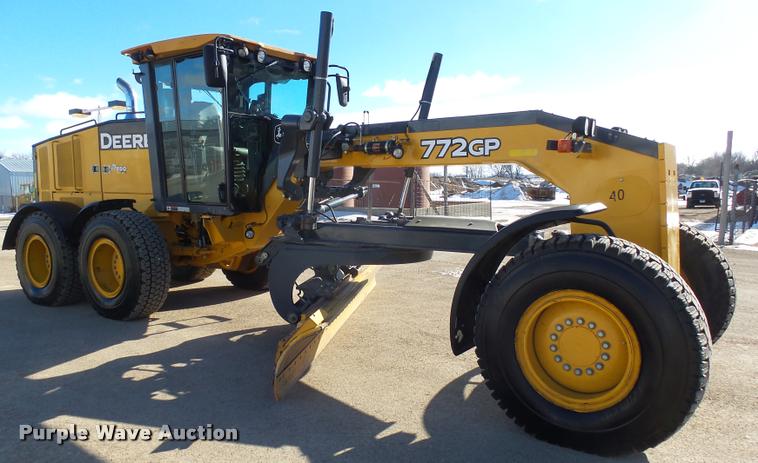 image for item AL9027 2012 John Deere 772GP motor grader