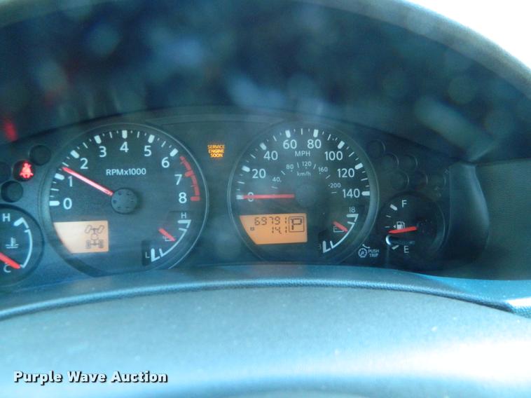 image for item BK9277 2007 Nissan Frontier King Cab pickup truck