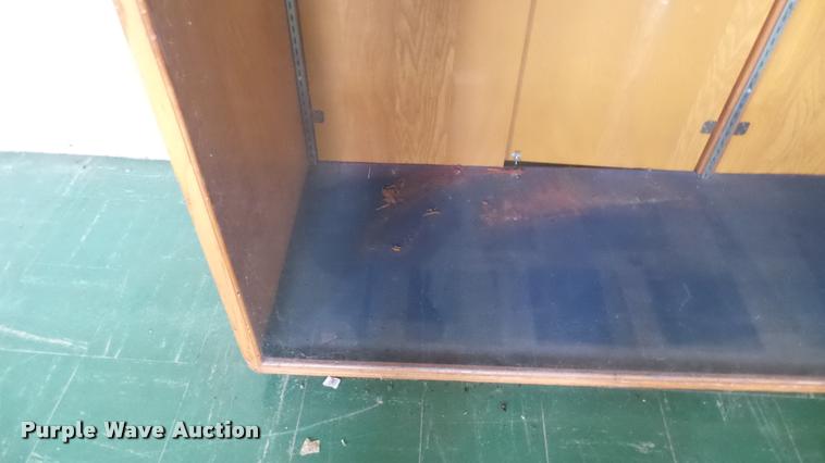 image for item CB9632 Wood display case