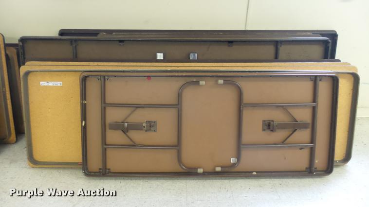 image for item CB9652 (8) folding tables