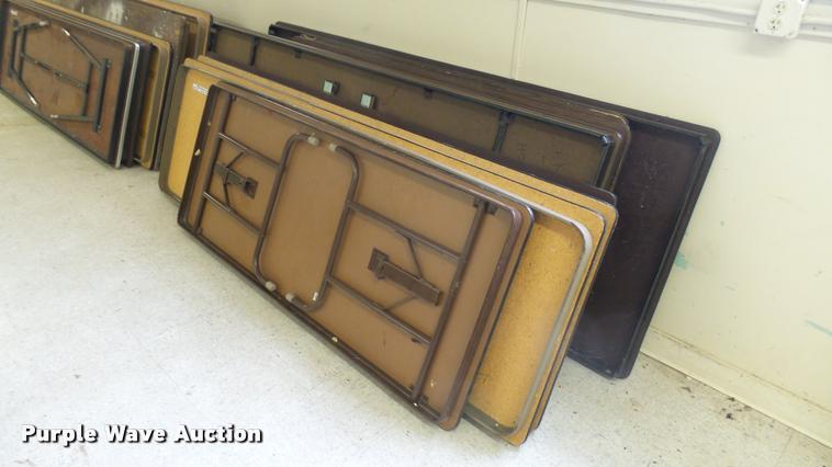 image for item CB9652 (8) folding tables