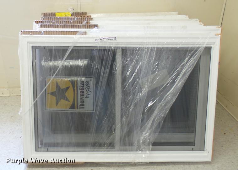 image for item CB9659 (6) Pella ThermaStar windows