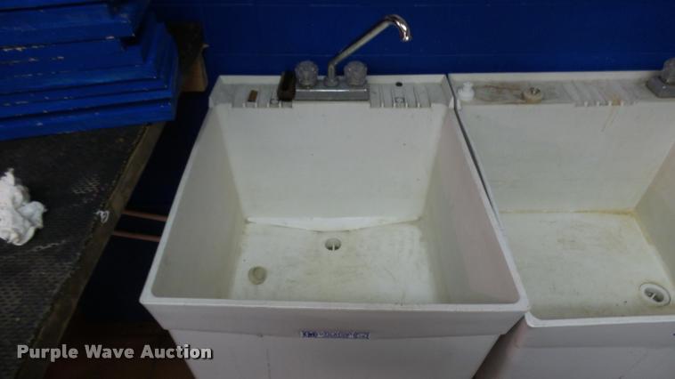 image for item CB9667 (2) Utilatub plastic sinks