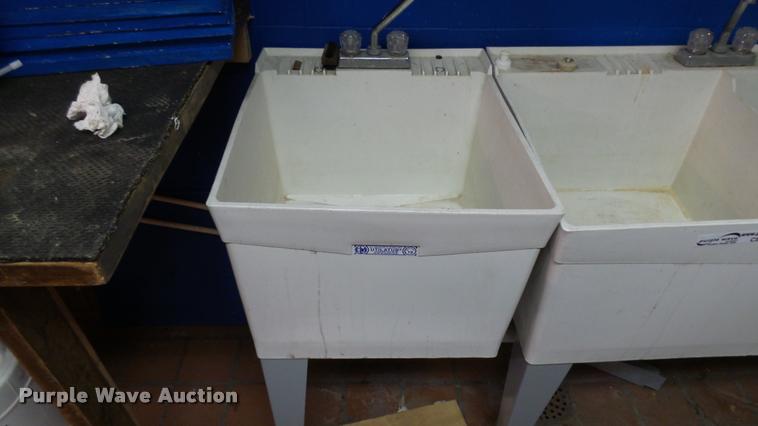 image for item CB9667 (2) Utilatub plastic sinks
