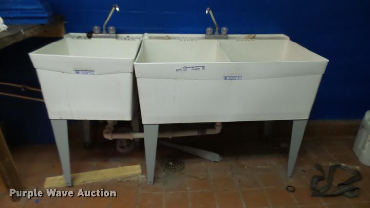 image for item CB9667 (2) Utilatub plastic sinks