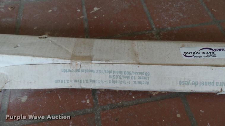 image for item CB9671 (50) pieces of Tyvek Home Wrap drywall corner beads