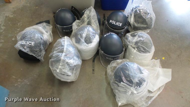 image for item CB9685 (10) police helmets