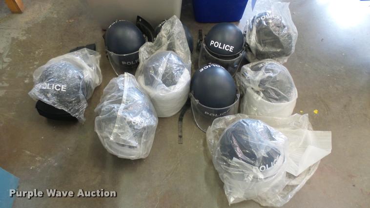 image for item CB9685 (10) police helmets