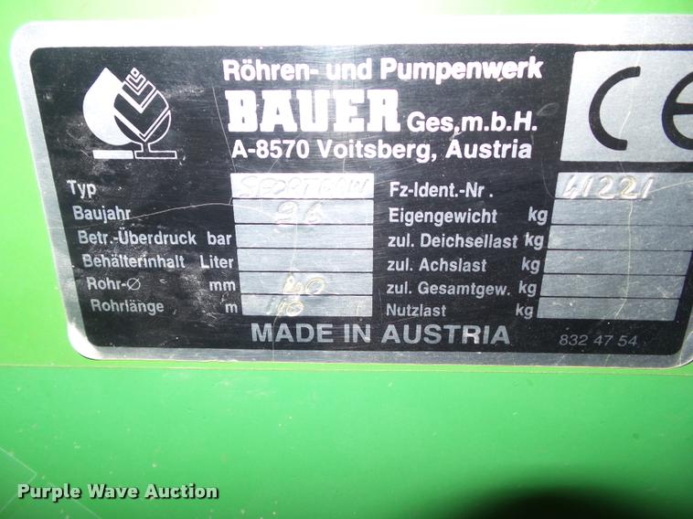 image for item CB9845 Bauer Sport Rain hard hose irrigation wheel