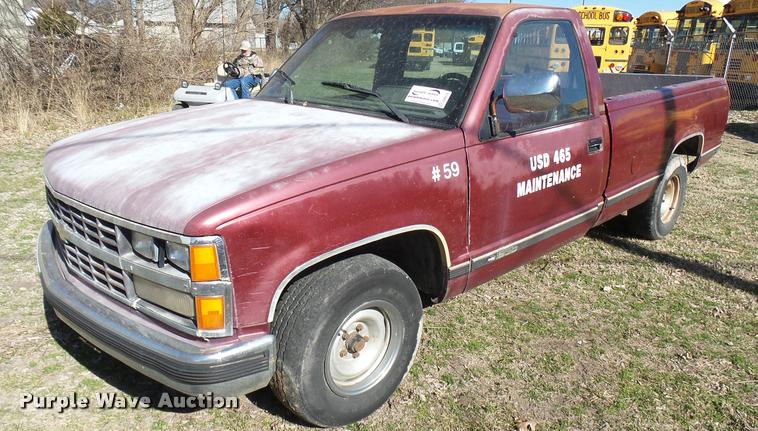 image for item DA0418 1989 Chevrolet 1500 pickup truck