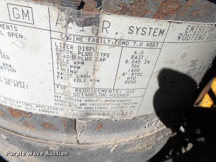 image for item DA2591 1984 Chevrolet Kodiak oil distributor truck