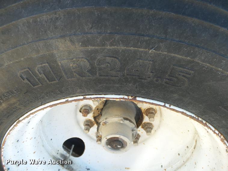 image for item DA2593 1997 shop built end dump trailer