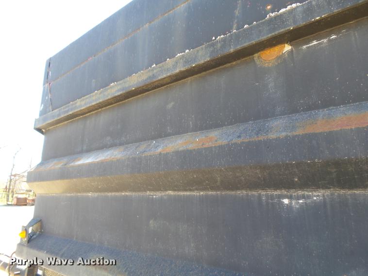 image for item DA2593 1997 shop built end dump trailer