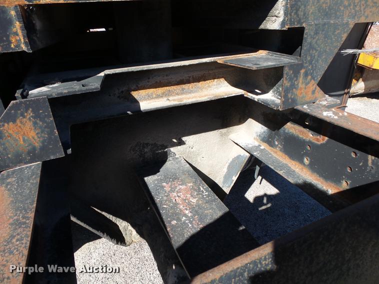 image for item DA2593 1997 shop built end dump trailer