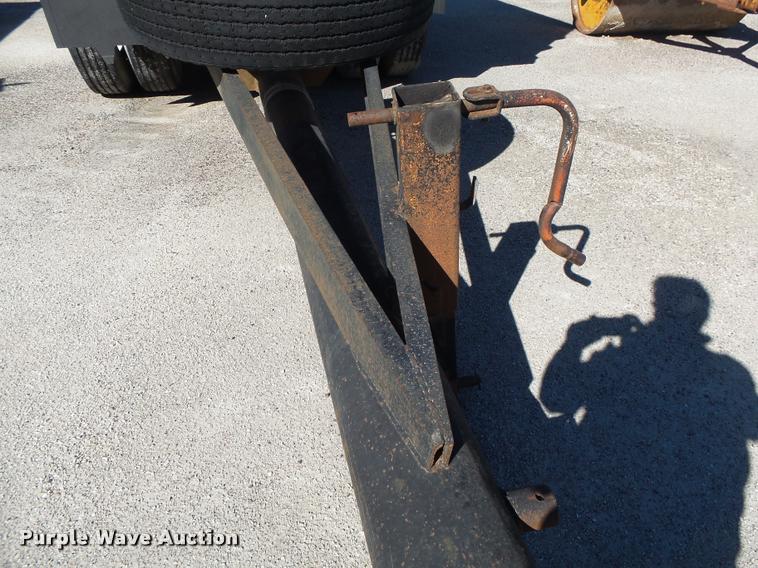 image for item DA2593 1997 shop built end dump trailer
