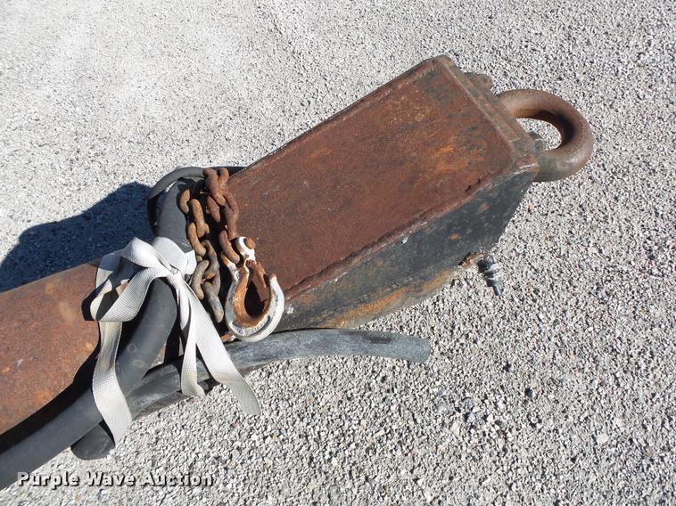 image for item DA2593 1997 shop built end dump trailer