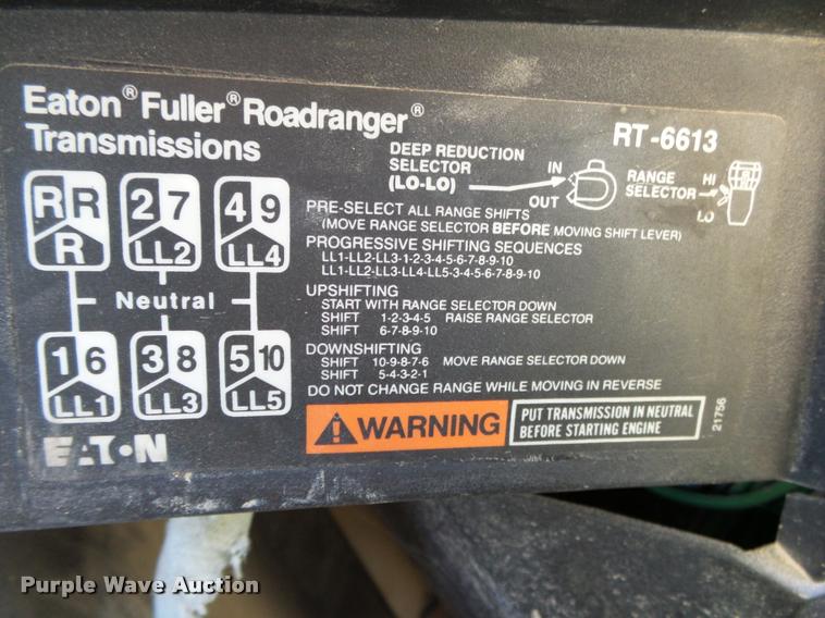 image for item DA2594 1995 International 4900 dump truck