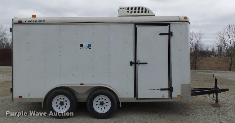 image for item DA3364 2008 Cherokee enclosed trailer with Cues Pro Data 2000 sewer camera system