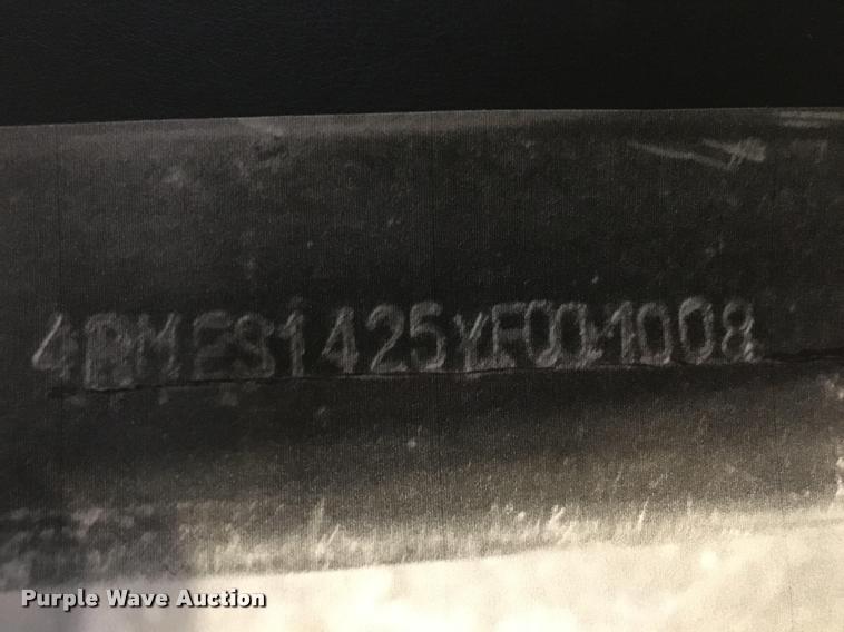 image for item DA3364 2008 Cherokee enclosed trailer with Cues Pro Data 2000 sewer camera system