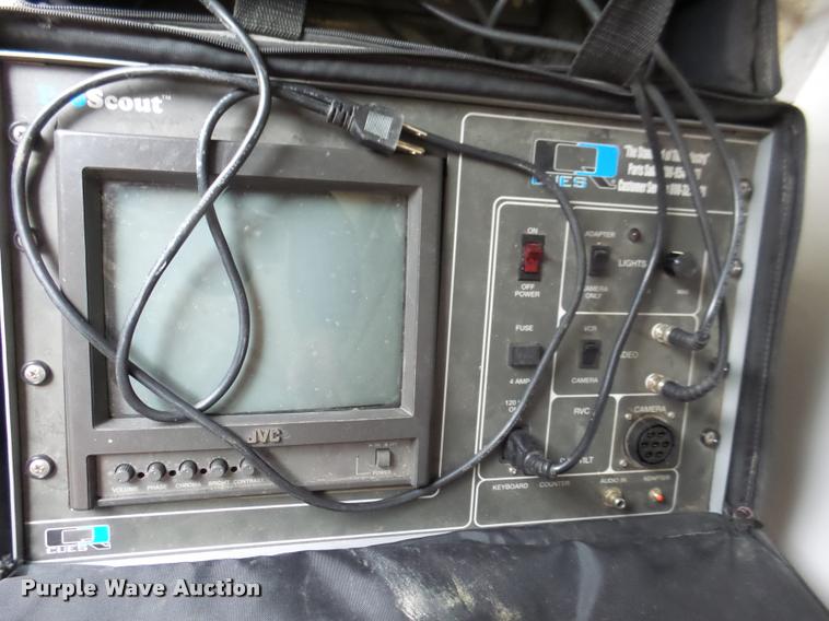 image for item DA3364 2008 Cherokee enclosed trailer with Cues Pro Data 2000 sewer camera system