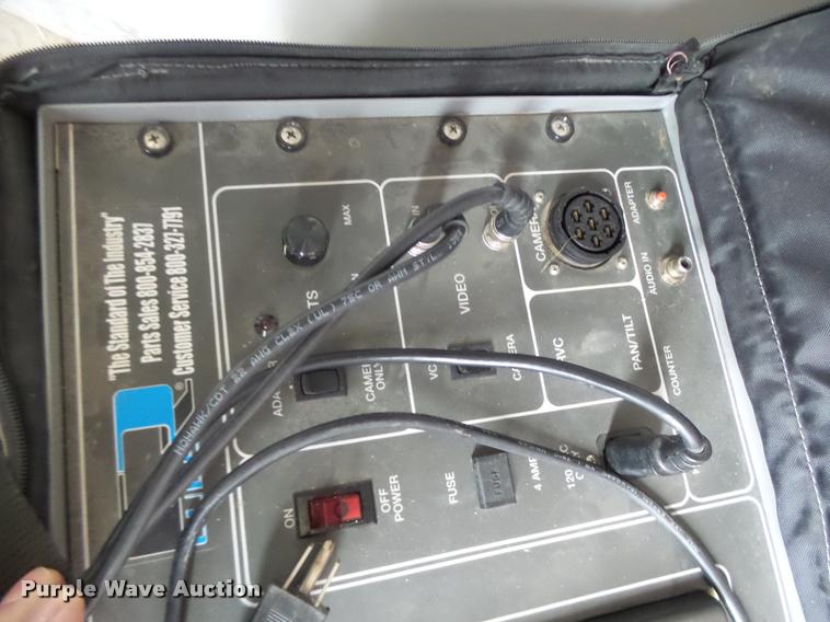 image for item DA3364 2008 Cherokee enclosed trailer with Cues Pro Data 2000 sewer camera system