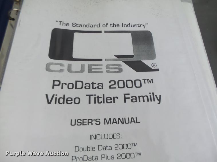image for item DA3364 2008 Cherokee enclosed trailer with Cues Pro Data 2000 sewer camera system