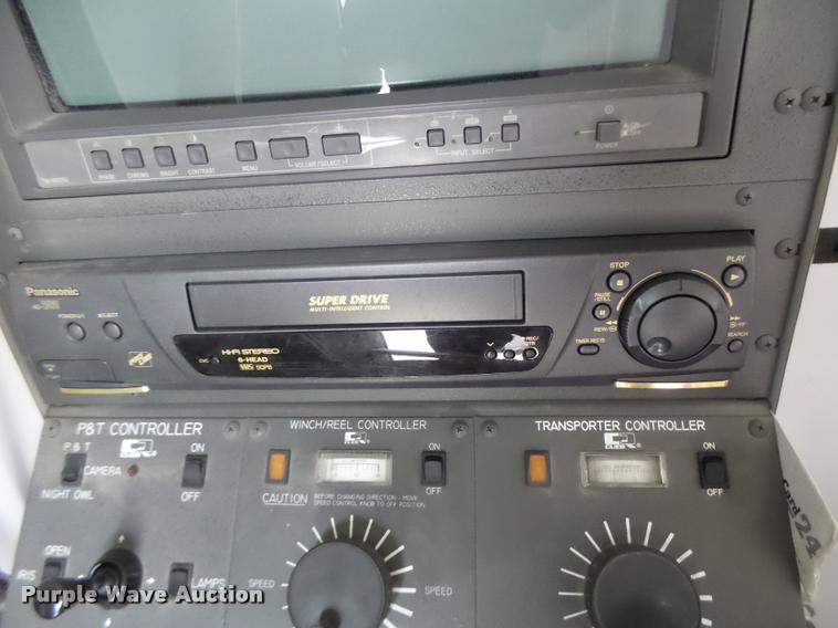 image for item DA3364 2008 Cherokee enclosed trailer with Cues Pro Data 2000 sewer camera system