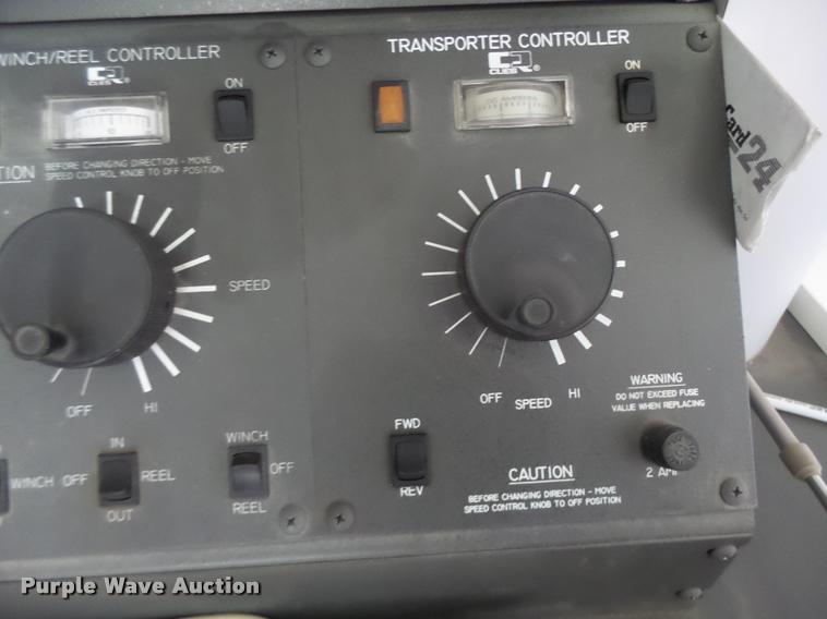 image for item DA3364 2008 Cherokee enclosed trailer with Cues Pro Data 2000 sewer camera system