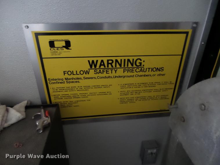 image for item DA3364 2008 Cherokee enclosed trailer with Cues Pro Data 2000 sewer camera system