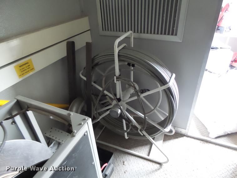 image for item DA3364 2008 Cherokee enclosed trailer with Cues Pro Data 2000 sewer camera system