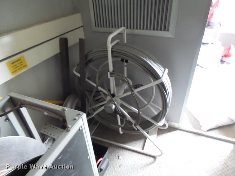 image for item DA3364 2008 Cherokee enclosed trailer with Cues Pro Data 2000 sewer camera system