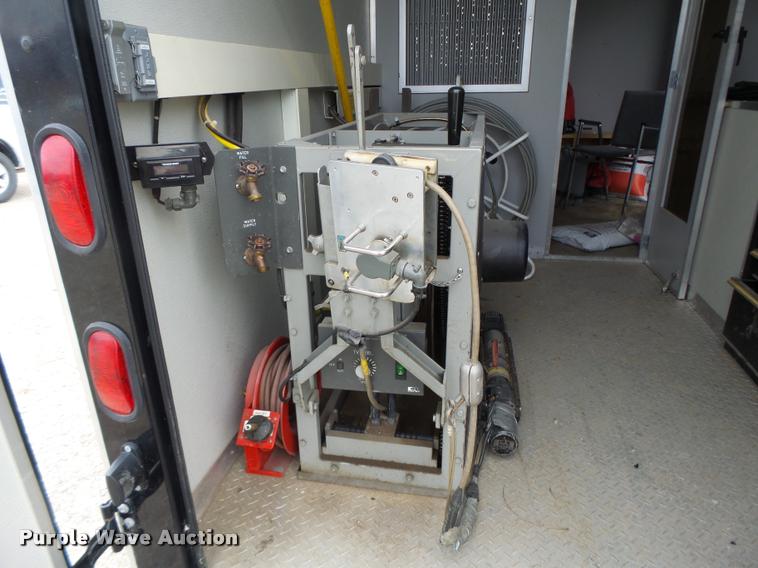 image for item DA3364 2008 Cherokee enclosed trailer with Cues Pro Data 2000 sewer camera system