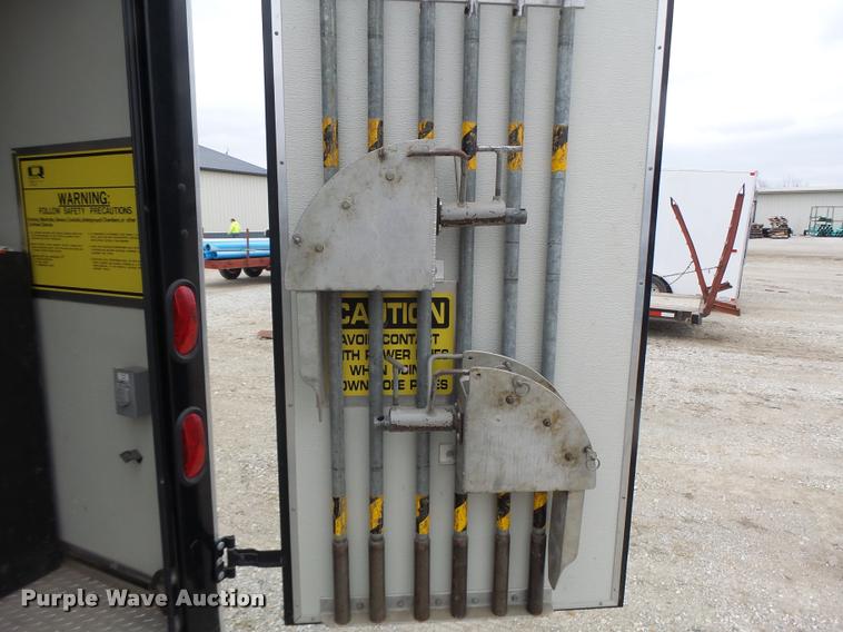 image for item DA3364 2008 Cherokee enclosed trailer with Cues Pro Data 2000 sewer camera system