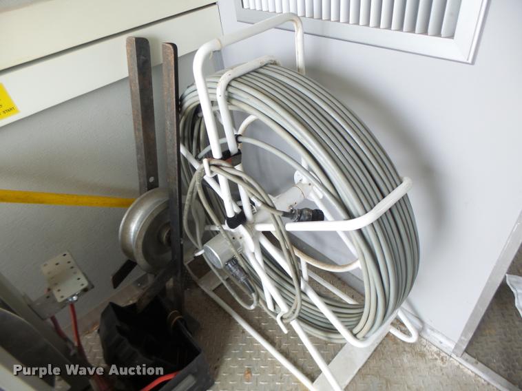 image for item DA3364 2008 Cherokee enclosed trailer with Cues Pro Data 2000 sewer camera system