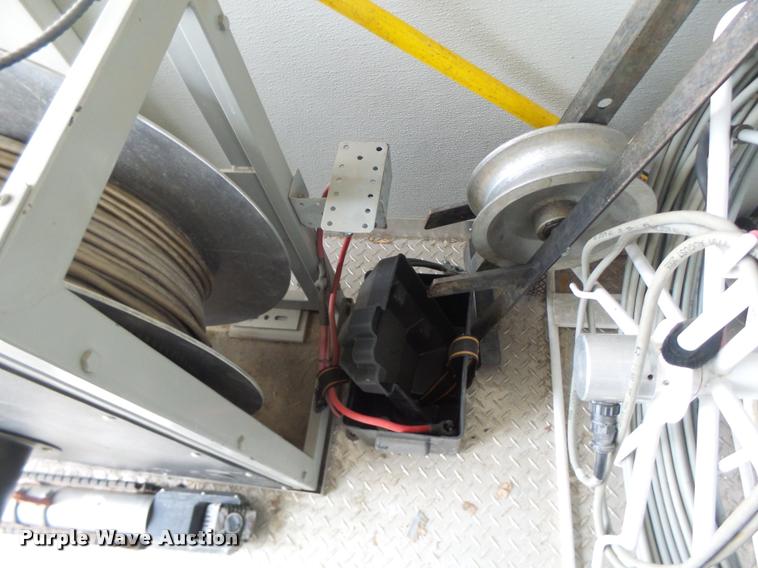 image for item DA3364 2008 Cherokee enclosed trailer with Cues Pro Data 2000 sewer camera system