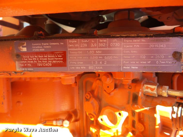 image for item DA7386 1991 Eager Beaver 290 chipper