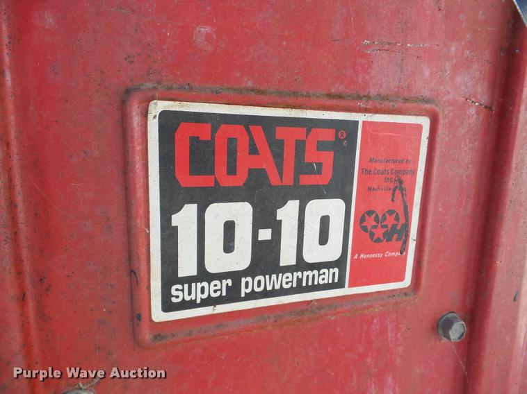 image for item DA7387 Coats 10-10 tire machine