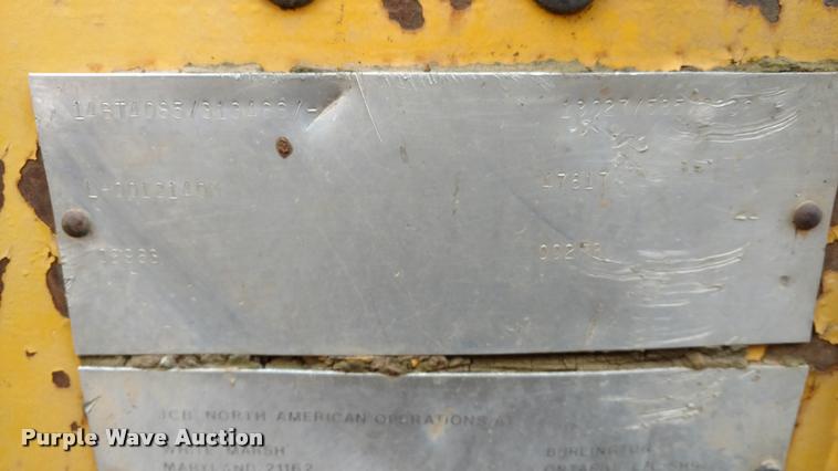 image for item DB0871 JCB 1400B backhoe