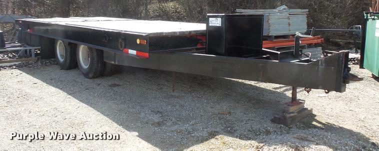 image for item DB1501 1973 Birmingham tilt deck equipment trailer